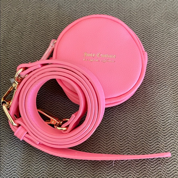 SOLD! Juicy Couture Exclusive Pink Lemonade Hold Up Hobo - Picture 7 of 12